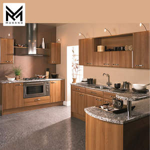 专业生产豪华欧式现代漆艺现成的厨柜 - Product Image 5