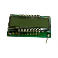 Pantalla LCD de Segmentos Reflectantes con Código de Período de Tiempo Sunman SMS06181-17.0, 6 Dígitos, 4.8~5.2V, Amplio Rango de Temperatura, Personalizable