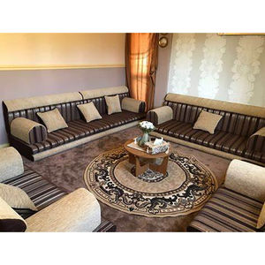 Sofá antiguo de gama alta, nuevo diseño, tela de lujo, sala de estar, hogar, sofá árabe antiguo, conjunto de muebles - Product Image 4