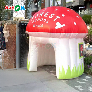 Sayok personnalisé événement Club décoration étanche Portable Oxford tissu gonflable champignon maison tente - Product Image 4