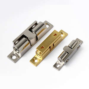 Ferme-porte à ressort à bille moderne pour porte de placard avec loquet à double bille pour meubles de cuisine et de salon - Product Image 1