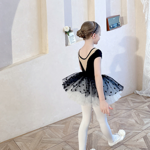 Costume de danse Tutu pour enfants, robe de Ballet professionnelle, tenue de gymnastique, Tutu pour filles - Product Image 4