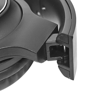 Casque sans fil pliable supra-auriculaire, ultra-confortable, son stéréo riche, idéal pour le gaming, les réunions en ligne et les conversations quotidiennes, faible MOQ