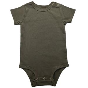<span class=keywords><strong>Body</strong></span> de algodón de manga corta unisex para bebés y niños pequeños, modelo triangular para comercio exterior [Lote mixto], disponible en stock. - Product Image 2