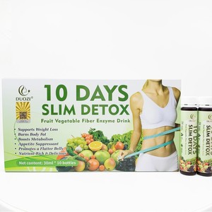Bebida Detox Adelgazante de 10 Días, Bebida Enzimática de Frutas y Vegetales, para el Control de Peso - Product Image 1