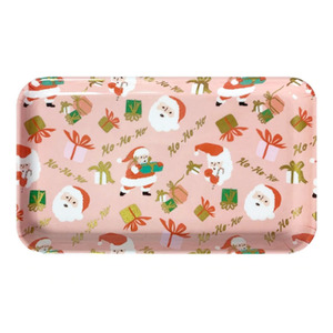 Home <span class=keywords><strong>decoration</strong></span> Serveware Small Melamine Candy Canes Tray In Green - Product Image 2
