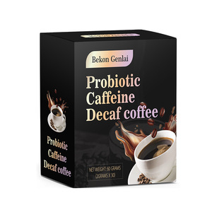 Café Décaféiné Probiotique Sain à Faible Teneur <span class=keywords><strong>en</strong></span> Caféine 2g*30 Sachets Stimule le Métabolisme pour le Bien-être Quotidien et la Remise <span class=keywords><strong>en</strong></span> Forme - Product Image 2