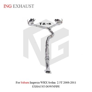 Válvula de escape de acero inoxidable de alta calidad ING Catback para <span class=keywords><strong>Subaru</strong></span> <span class=keywords><strong>Impreza</strong></span> <span class=keywords><strong>WRX</strong></span> <span class=keywords><strong>Sedan</strong></span> 2,5 T <span class=keywords><strong>2008</strong></span>-2011 silenciador con piezas de tubería de automóvil - Product Image 3
