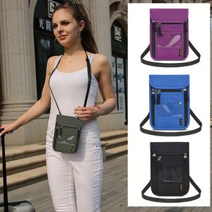 <b>RFID</b> Blocking Travel <b>Wallet</b> with Lanyard - Secure Passport Holder & Neck Pouch for Promotional Gifts - Product Image 2