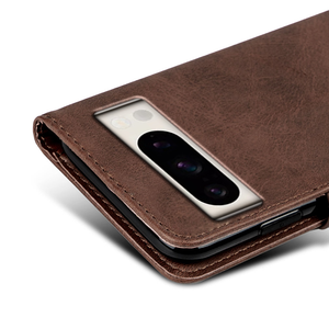 Funda de teléfono de cuero tipo billetera de alta moda para iPhone 15 Plus 16 Pro Max 13 <span class=keywords><strong>Mini</strong></span> 14 con tarjetero funda abatible para teléfono móvil - Product Image 6