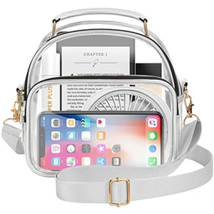 Women's Transparent Crossbody Bag, Eco-friendly PVC, Odorless, Suitable for Going Out, Single Shoulder Crossbody <b>Handbag</b> - Product Image 3