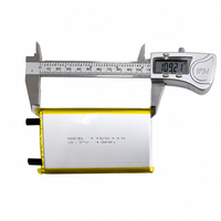 Baterai Li-Ion Isi Ulang 502060 3.7V 2500mAh 10000mAh dengan Konektor 2 Pin PH 2.0mm Pengganti untuk KBD67 Lite Key