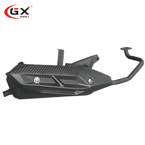 Tuyau d'échappement universel de <span class=keywords><strong>moto</strong></span> de silencieux de <span class=keywords><strong>moto</strong></span> de qualité supérieure pour <span class=keywords><strong>Honda</strong></span> Ghost Horse 100T - Product Image 1