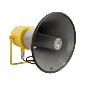 special black loaded all-weather plastic waterproof marine tornado siren horn speaker for fire alarm