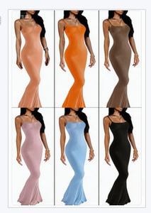 Vestido Midi de Verano para Mujer, Manga Corta, Estilos Variados, Venta al por Mayor, Transpirable, Uso Diario, Combinación Aleatoria - Product Image 1