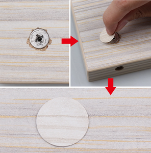 Copri Fori per Viti in Plastica Liscia Autoadesiva - Product Image 3