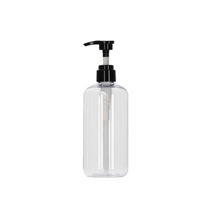 Botella Cuadrada de PETG de Lujo de 500 ml con Bomba para Gel de Ducha, Champú, Loción - Product Image 6