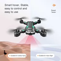 Drone à double caméra 8k Professional S6 Obstacle Avoidance Rc Helicopter Fpv Altitude Hold Foldable Mini Drone Injection Moulds