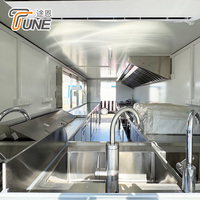 Camión de Comida Móvil Comercial, Carrito de Comida Rápida, Remolque de Comida para Venta en EE. UU., Europa y Australia