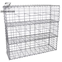 Galfan a soudé la boîte de maille de gabion pour le mur de soutènement ornemental de mur de soutènement antirouille la boîte de planteur Bastion défectueuse pour la fortification
