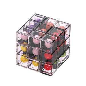 Thông Minh Mới Phát triển Căng Thẳng Cứu Trợ Xây Dựng Khối 3D Câu Đố Nhựa Đồ Chơi Ma Thuật Đậu Giáo Dục Đồ Chơi Cube - Product Image 2