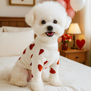 2025 Trendige Warme Bequeme Niedliche Bunte Welpenkleidung Speziell für Kleine Hunde Tägliche Bekleidung - Product Image 1