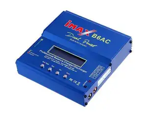 חם IMAX B6AC 80W 6A RC צעצוע Lipo סוללה מאזן מטען פורק כוח כפול Lipo Nimh Nicd מטען עם דיגיטלי LCD מסך