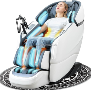 Silla de Masaje de Lujo 4D Zero Gravity con 12 Programas, Pantalla Táctil, Calefacción de Grafeno, Altavoz Inalámbrico y Bolsas de Aire para Todo el Cuerpo - Product Image 1