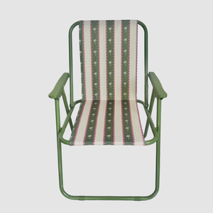 Silla Plegable de Metal Resistente, Portátil <span class=keywords><strong>y</strong></span> Ligera, con Respaldo Alto, para Camping, Playa <span class=keywords><strong>y</strong></span> Exteriores, Venta al por Mayor, Silla de Playa - Product Image 1