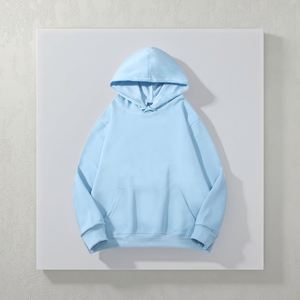 Sudadera con Capucha Casual para Hombre, Cuello Holgado, 320G, Cómoda, Gruesa, de Manga Larga, para Primavera y Otoño, Venta Directa - Product Image 4