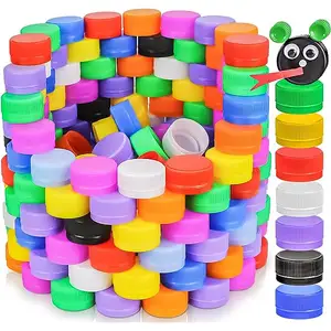 Personalizado colorido 28mm pescoço tamanho plástico bebida água tampão plástico para garrafa Screw Cap