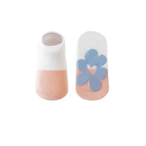 Chaussettes antidérapantes pour bébés filles et garçons, chaussettes chaudes en coton épais pour tout-petits, unisexes, avec grip - Product Image 2