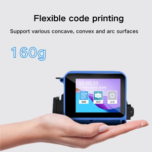 자동 미니 잉크젯 프린터 일괄 코딩 및 만료 날짜 제트 기계 열 휴대용 라벨 및 카드 프린터 - Product Image 3