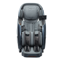 Fauteuil de massage électrique de luxe OEM, le meilleur fauteuil de massage Shiatsu à gravité zéro avec rouleau de massage des pieds sur rail SL