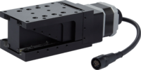 YK-ZF6010 Plateau de levage motorisé à axe Z de haute précision, course de 10 mm, 60x88 mm, vis à billes 1 µm, moteur pas à pas, roulement CNC, alliage d'aluminium