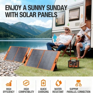 แผงโซลาร์เซลล์แบบพับได้ Alecter Solar APH-FB72 ประสิทธิภาพสูง 23.5% 100W ได้รับการรับรองมาตรฐาน TUV สีดำ ผลิตจากซิลิคอนโมโนคริสตัลไลน์ - Product Image 4