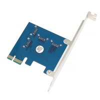 Adaptateur PCI Express pour carte PCIe, convertisseur, 1 tour 4, 1x à 16x, usb 3.0