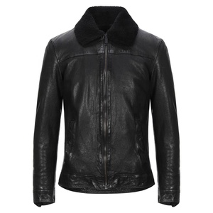 Chaqueta de motorista clásica para niños, chaqueta de cuero sintético para motocicleta, chaqueta masculina ajustada, con diseños de moda - Product Image 3