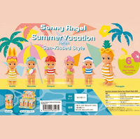 Caja Sorpresa Serie Vacaciones de Verano, Estilo Sun Kissed, 6 Diseños, Set Completo, Figuras Mini Kawaii de PVC Ecológico, Muñecas de la Película Frozen