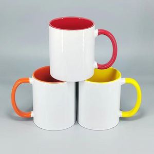 Two-Tone Ceramic Coffee Mug | Custom Logo Promotional Gift - Product Image 5