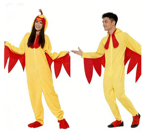 <span class=keywords><strong>Costume</strong></span> da Pollo per Halloween, Tuta Unisex per Adulti, Lussuoso <span class=keywords><strong>Costume</strong></span> da Mascotte per Giochi di Ruolo, <span class=keywords><strong>Costume</strong></span> Animale per Spettacoli - Product Image 1