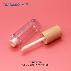 Tubes de gloss à lèvres en plastique avec logo personnalisé, tubes de gloss à lèvres en plastique, 3,8 ml, tubes de gloss à lèvres ronds et épais - Product Image 3