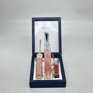 Juego de 5 labiales en tubo dorado, los más vendidos al por mayor de fábrica, en caja de regalo, de alta calidad, preferidos en Europa y América - Product Image 4