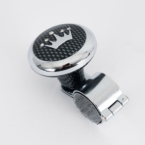 Estilo de coche de platino de manejar volante de asistencia Bola de mando giratorio abrazadera de - Product Image 2