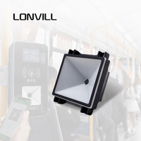 Module de lecteur de code QR 2D CMOS LONVILL haute performance grand angle 102 degrés 640x480 OEM pour le paiement par scan sur bus