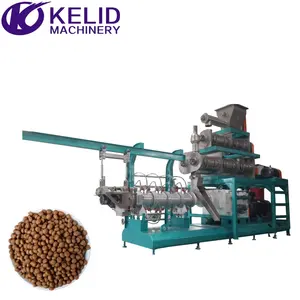 Large Scale Floating Fish Feed Machine Fish Farming Feed Machinery