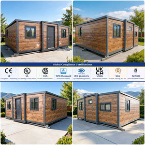 บ้านสำเร็จรูปแบบขยายได้ขนาด 30 ฟุต 40 ฟุต พร้อมระบบระบายน้ำ UPVC  1 2 3 ห้องนอน บ้านขนาดเล็กเคลื่อนย้ายได้  บ้านสำเร็จรูปแบบโมดูลาร์  บ้านพักอาศัยขนาดเล็ก - Product Image 2