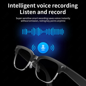 Lentes Inteligentes LIGE BWW630 4K con IA, Cámara, Grabación de Video, Transferencia WIFI, Asistente de Voz, Traducción <span class=keywords><strong>en</strong></span> Tiempo Real - Product Image 4