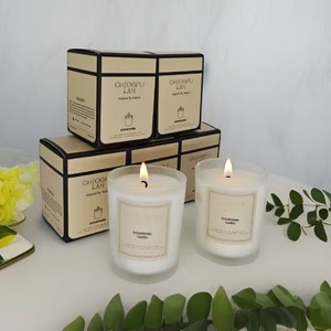 Candela Profumata di Alta Qualità, Candela Aromaterapica di Lusso, Candela Vegana a Cristalli di Ghiaccio, Ornamenti Aromaterapici per Lavori Creativi - Product Image 4