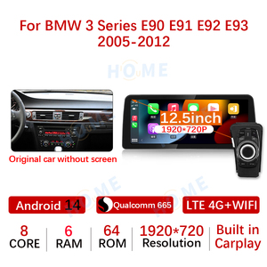 <span class=keywords><strong>Android</strong></span> 14 Qualcomm 665 8 Core Xe Đa Phương Tiện Video <span class=keywords><strong>Player</strong></span> Cho BMW 3 Series E90 E91 E92 E93 2005-2012 Carplay Tự Động Stereo - Product Image 4